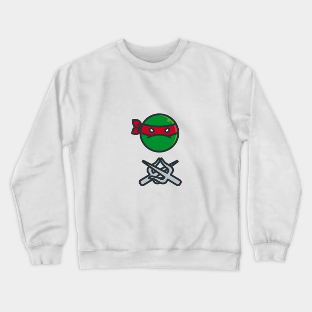 Raphael is my favorite ninja turtle Crewneck Sweatshirt by APDesign